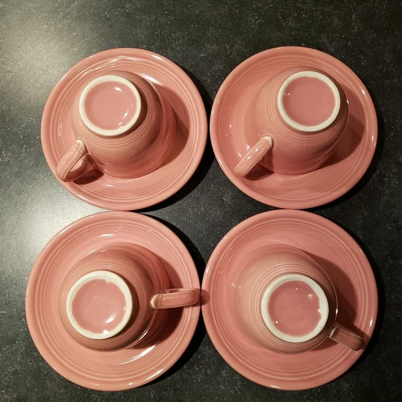 4 Retired Rose teacups and saucers - Picture 10 of 11